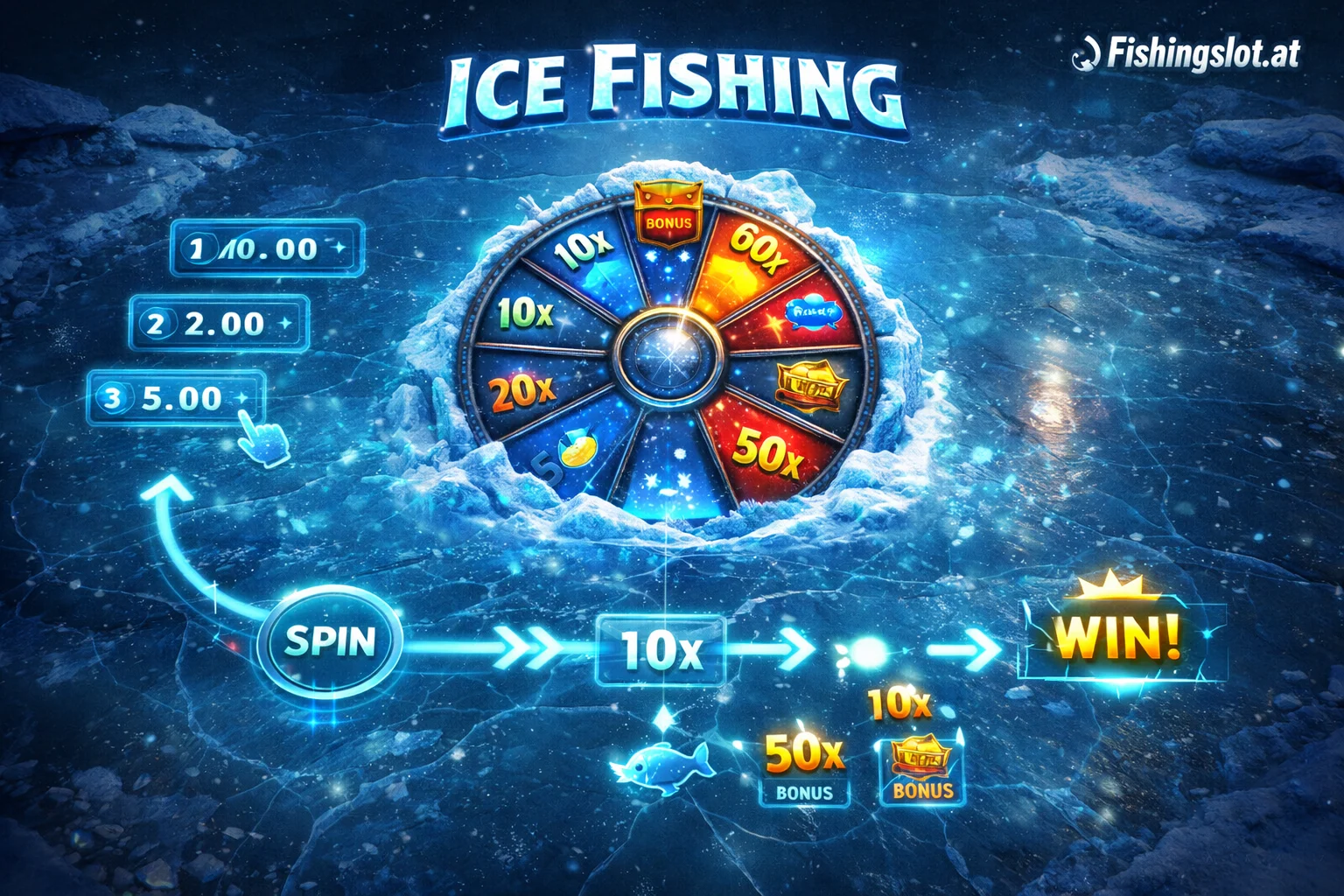 Ice Fishing Casino کی نمایاں خصوصیات
